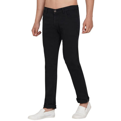 DAIS Men's Stretchable Skinny Fit Mid Rise Jeans
