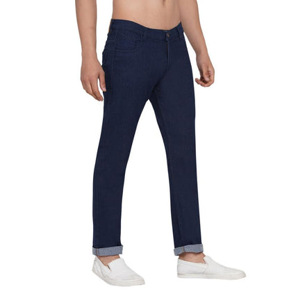 DAIS Men's Stretchable Skinny Fit Mid Rise Jeans