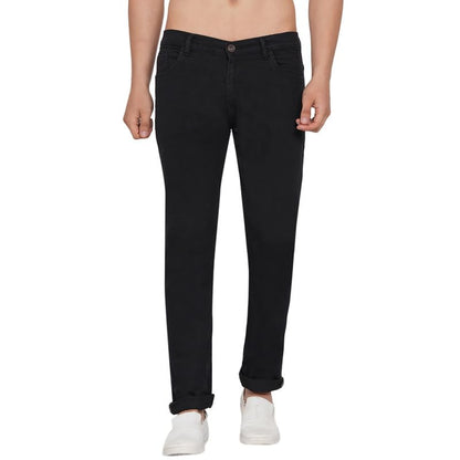 DAIS Men's Stretchable Skinny Fit Mid Rise Jeans