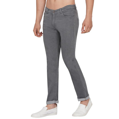 DAIS Men's Stretchable Skinny Fit Mid Rise Jeans