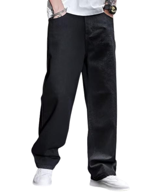 Men's Loose Low Rise Jeans