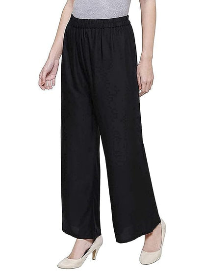MOOLYAVAAN Products Rayon Palazzo for Girls