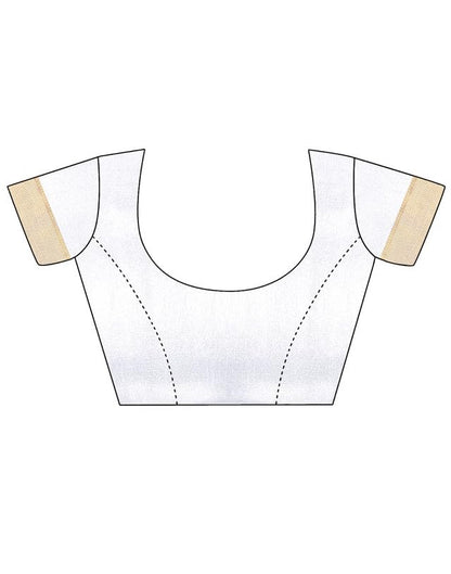 Women's Kanjivaram Soft Silk Blouse Piece For Wedding