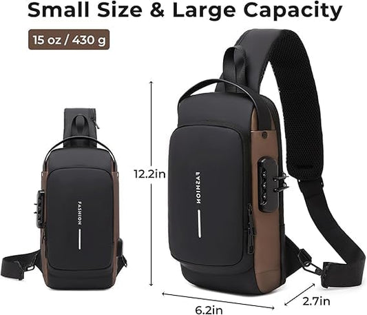 Quicknik Sling Crossbody Bag for Men Women - alphahostel.in