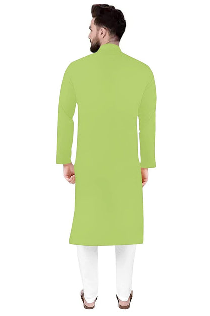 trustous Men's Cotton Kurta Set
