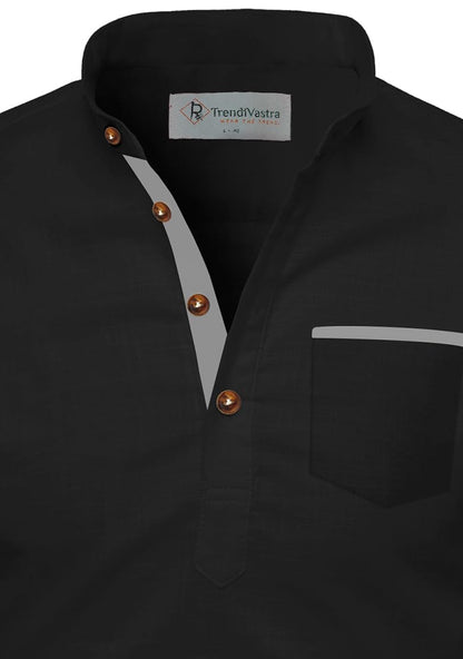 TrendiVastra Men's Cotton Blend Fabric Full Sleeve