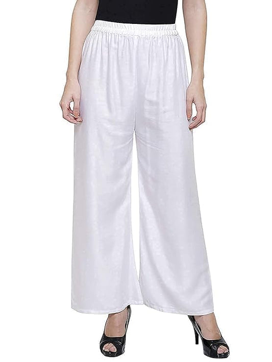 MOOLYAVAAN Products Rayon Palazzo for Girls