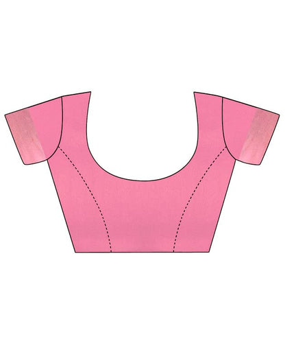 Women's Kanjivaram Soft Silk Blouse Piece For Wedding