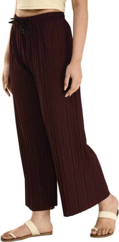 KIROTO -Women Relaxed Multicolor Lycra Blend