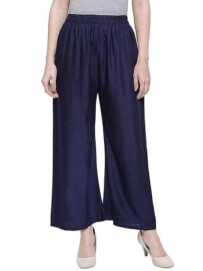 MOOLYAVAAN Products Rayon Palazzo for Girls