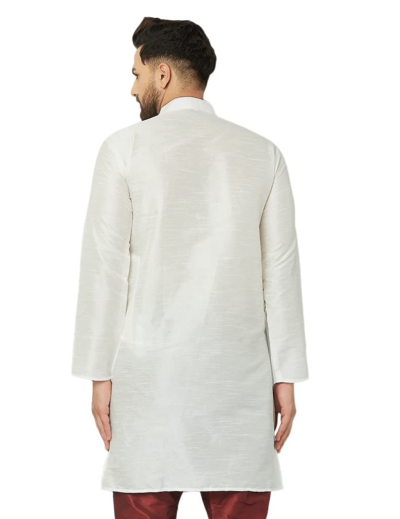 ABH LIFESTYLE Men's Silk Long Kurta only.