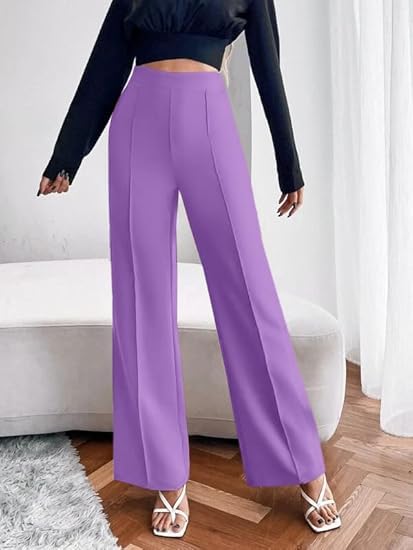 D&V Creations Wide Leg Trousers for Women