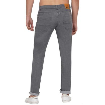 DAIS Men's Stretchable Skinny Fit Mid Rise Jeans