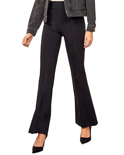 Fashionez Stylish High Rise Bell Bottom Trouser