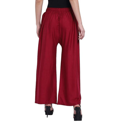 MOOLYAVAAN Products Rayon Palazzo for Girls