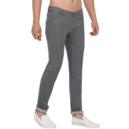 DAIS Men's Stretchable Skinny Fit Mid Rise Jeans