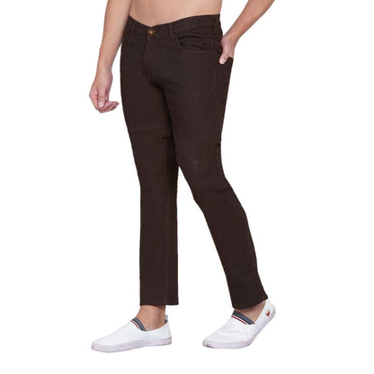 DAIS Men's Stretchable Skinny Fit Mid Rise Jeans
