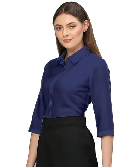 RUDRAKSH_J Women’s Formal Shirt for Office
