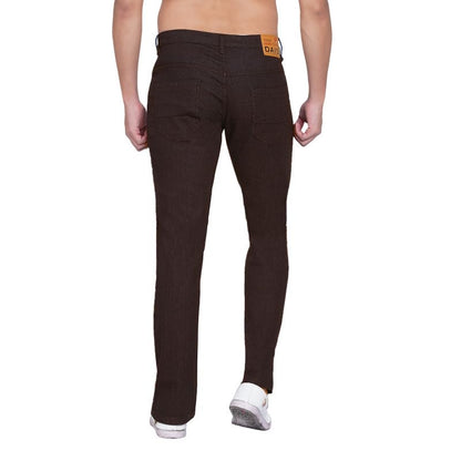 DAIS Men's Stretchable Skinny Fit Mid Rise Jeans