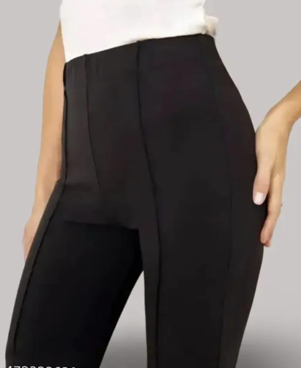 Women's High Waist Bell Bottom Trouser