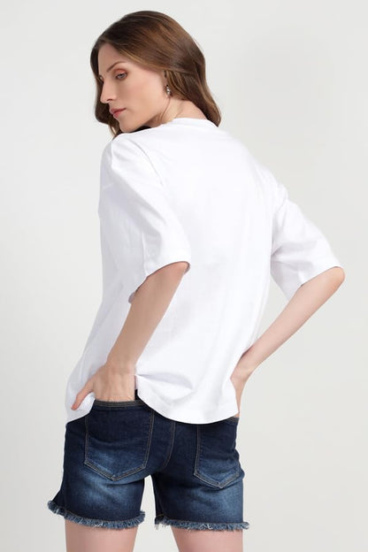 ALONE EAGLE Oversized Baggy Fit Drop Shoulder