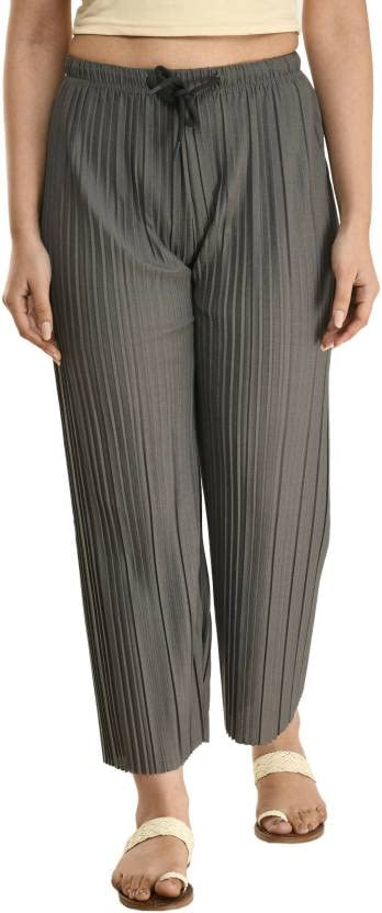 KIROTO -Women Relaxed Multicolor Lycra Blend