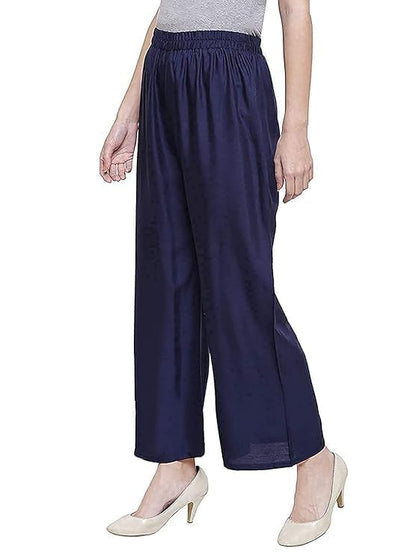 MOOLYAVAAN Products Rayon Palazzo for Girls