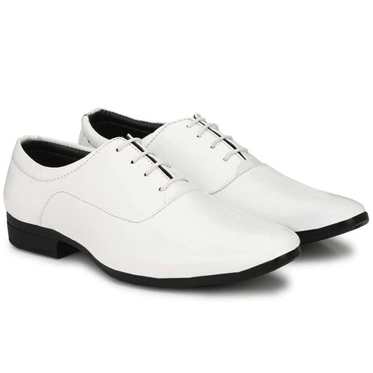 Vitoria Men's Synthetic Leather Lace-Up Formal Shoes - alphahostel.in