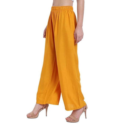 MOOLYAVAAN Products Rayon Palazzo for Girls