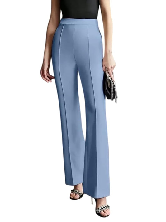 Bhagwati Silk Mill Women's Cotton Blend High Waist