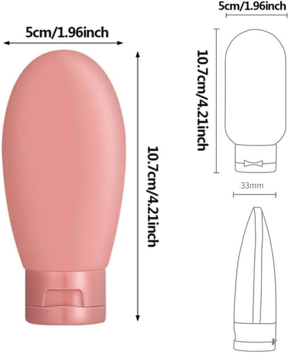 PiyuBind Travel Bottles Set For Toiletries Travel Size