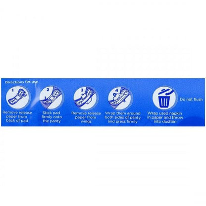 Stayfree Secure Cottony Soft Cover with Wings Sanitary Pads - Regular 18 Count (Pack Of 1)