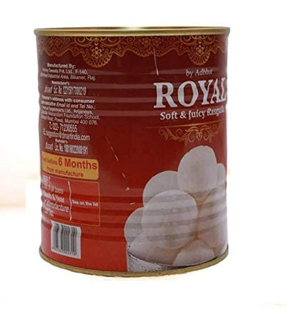 Royal Rasgulla Tin 1kg