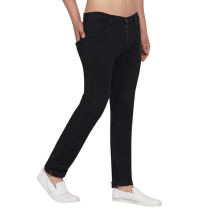 DAIS Men's Stretchable Skinny Fit Mid Rise Jeans