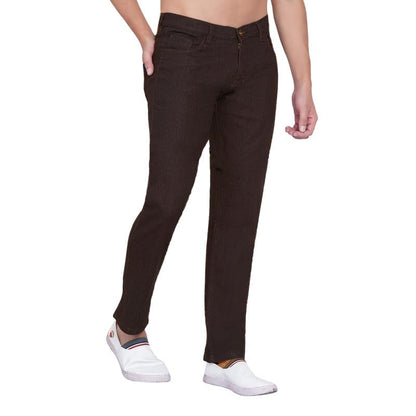 DAIS Men's Stretchable Skinny Fit Mid Rise Jeans