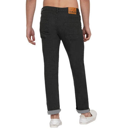 DAIS Men's Stretchable Skinny Fit Mid Rise Jeans