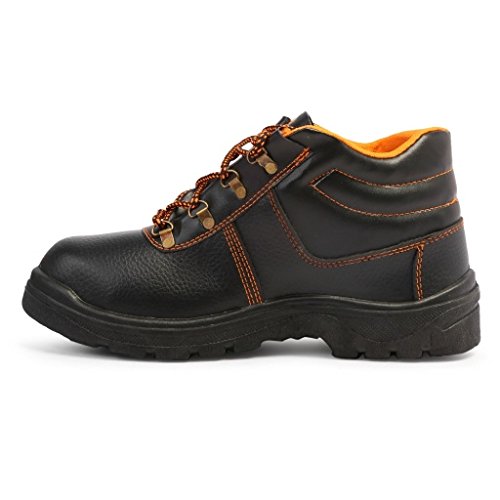 NEOSAFE Spark A5005 PU Leather Labour Safety Shoes - alphahostel.in