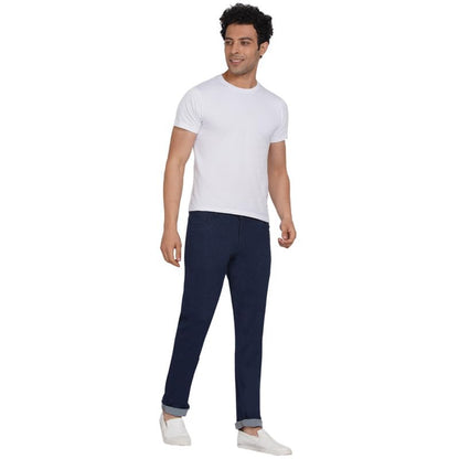 DAIS Men's Stretchable Skinny Fit Mid Rise Jeans