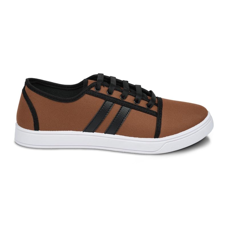 FREE KICKS Classic Black Sneakers for Men - alphahostel.in