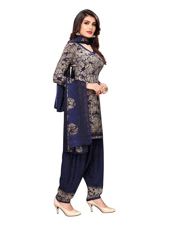 PGF Women's Crepe Printed Unstitched