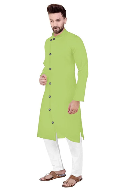 trustous Men's Cotton Kurta Set