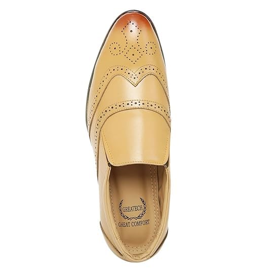 Greatech Fashions Men Formal Shoes Round Toe - alphahostel.in