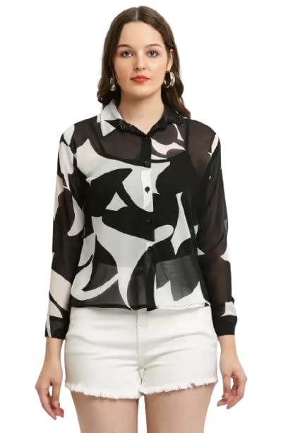 JC JUMMY COUTURE Casual Regular Sleeves Printed