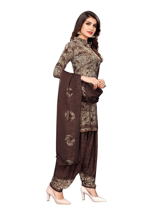 PGF Women's Crepe Printed Unstitched