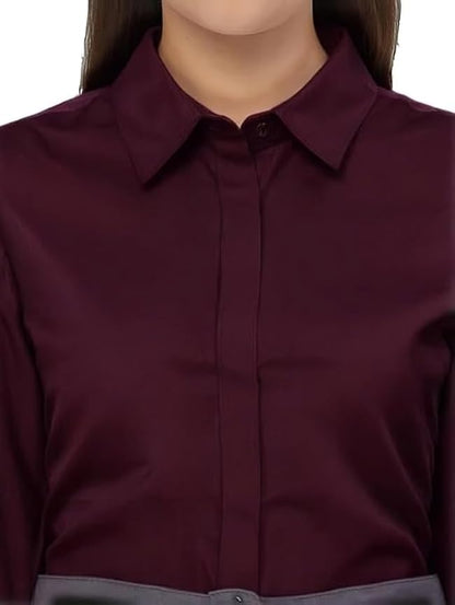 RUDRAKSH_J Women’s Formal Shirt for Office