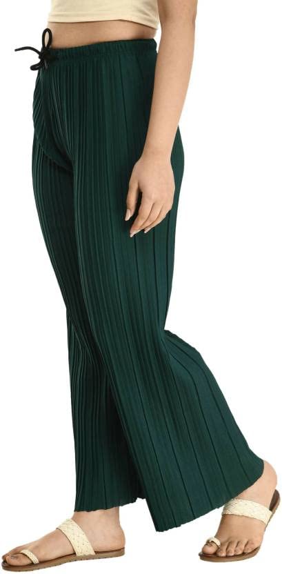 KIROTO -Women Relaxed Multicolor Lycra Blend