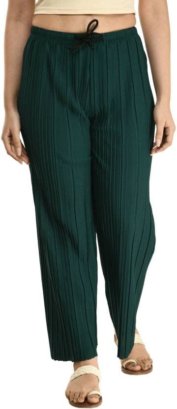 KIROTO -Women Relaxed Multicolor Lycra Blend