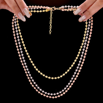 Triple Layer Chain Necklace
