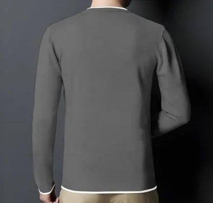 FASHA Men's Solid Regular Fit