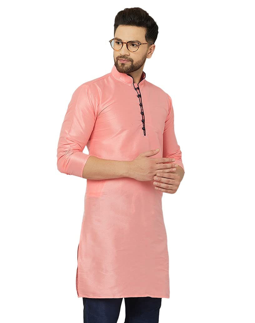 ABH LIFESTYLE Men's Silk Long Kurta only.